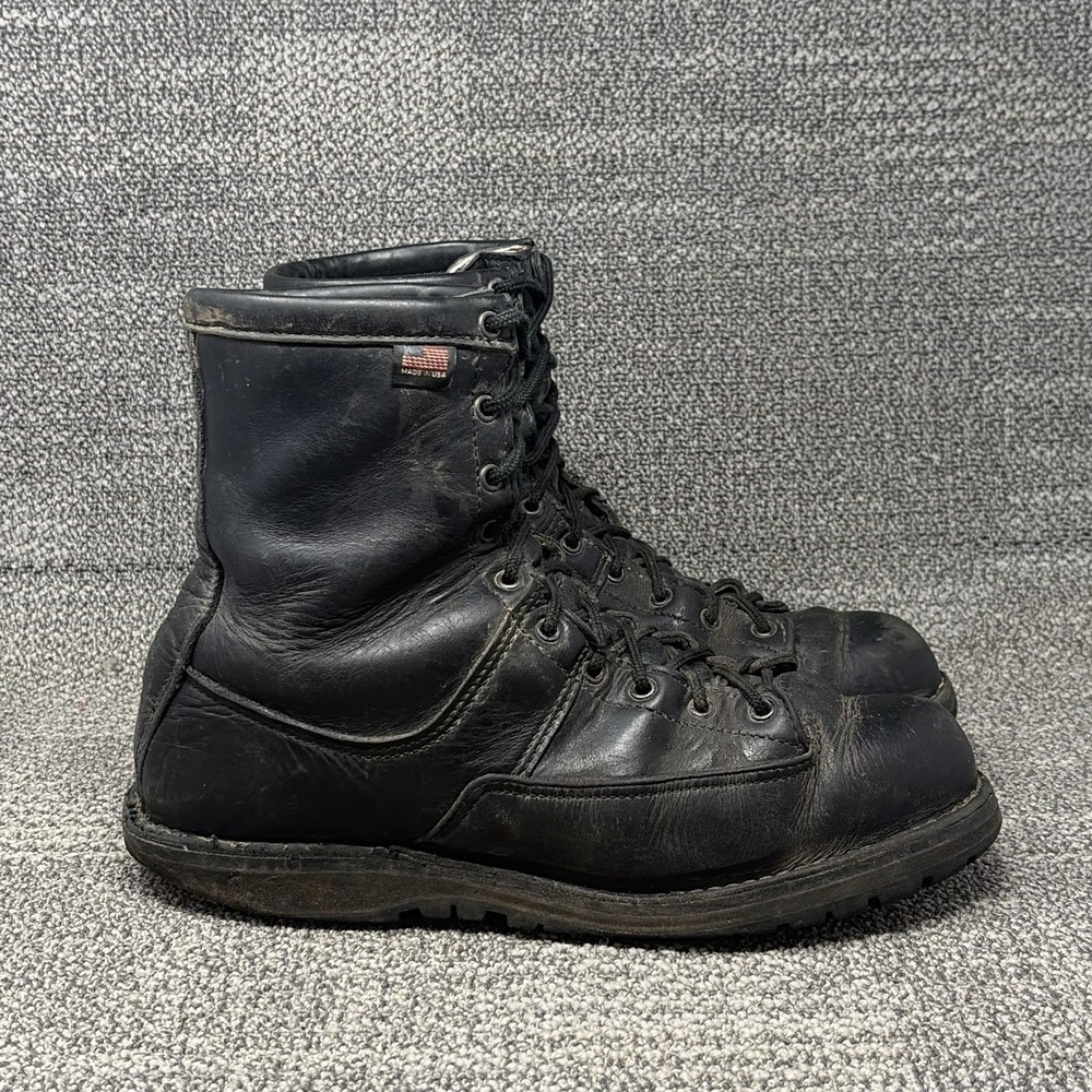 Danner Recon 69410 Men's 11.5 D Black Leather Gore-Tex 200G Boots USA Recrafted